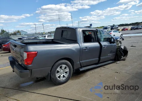 2019 Nissan Titan Sv из США, поврежденный, VIN 1N6AA1E5XKN504277